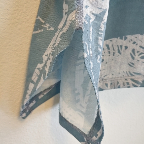 Soft Surroundings Comfy Floral Knit Valerie Tunic Top Sz M - Picture 8 of 10